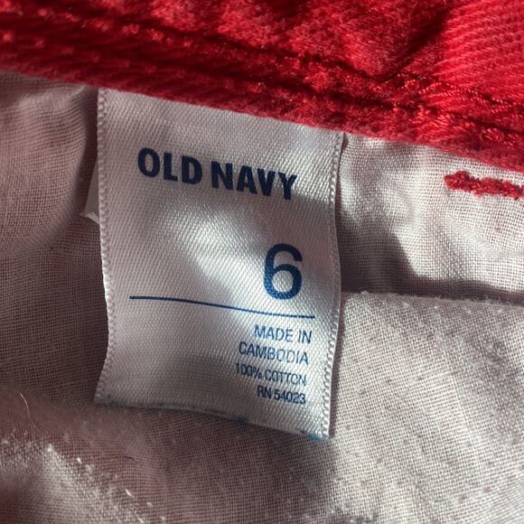 Old navy diva cut off shorts size 6 - Picture 5 of 5